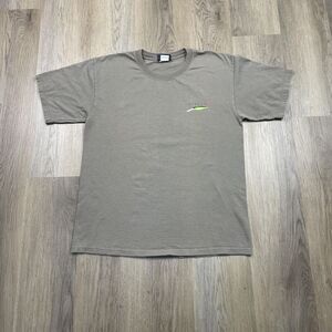 Speedo Shirt Mens Large Gray Fishing Lure Bass Graphic Outdoor Tee Short Sleeve